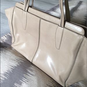 Tumi all leather tote